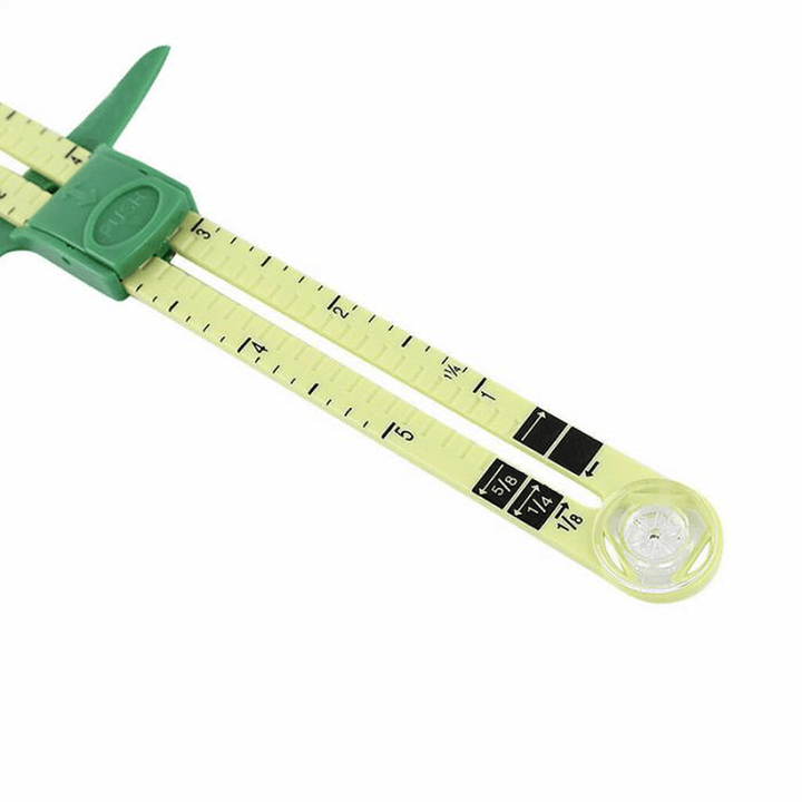 5 in 1 Sliding Gauge Measuring Sewing Tool Caliper Multi-Function Quilting Craft Tool - MRSLM