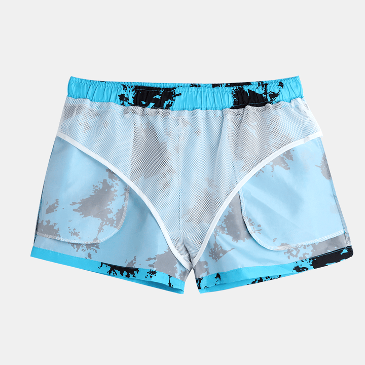 Tie Dye Beach Mini Shorts - MRSLM