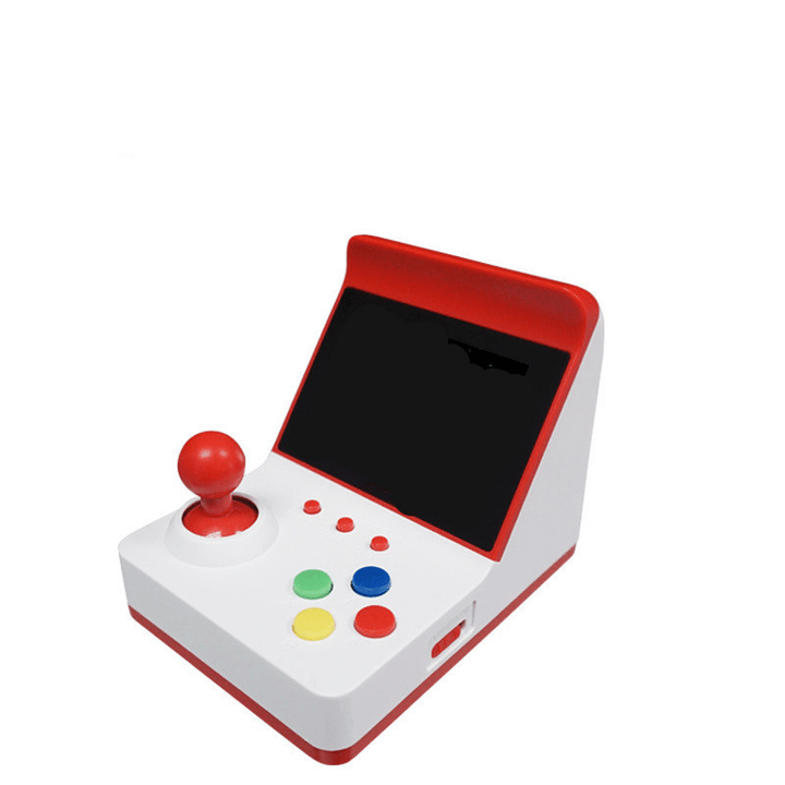 A6 Handheld Game Console Mini Retro FC Red and White Machine - MRSLM