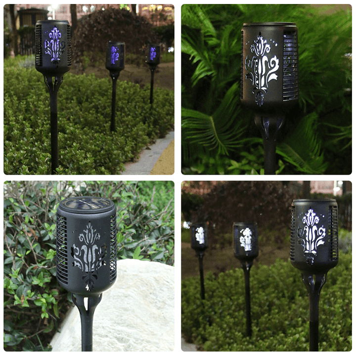 Solar Mosquito Lamp Purple Light ABS Waterproof Outdoor Garden Lawn Lighting - MRSLM