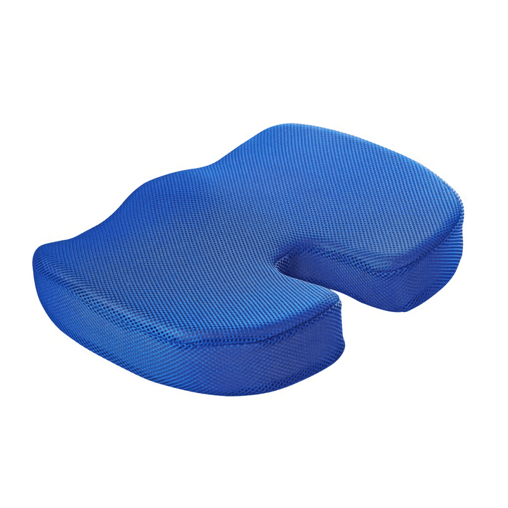 Memory Foam Seat Cushion Travel U-Shaped Orthopedic Coccyx Protection Chair Pad Breathable Mesh Massage Hip Cushion - MRSLM