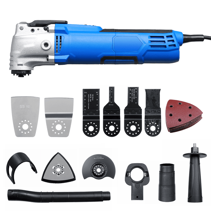 220V Electric Polisher Cutter Trimmer Electric Saw Renovator Tool Woodworking Oscillating Tool - MRSLM