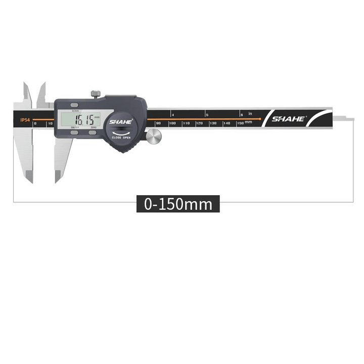 Shahe0-150/200Mm Bluetooth Digital Caliper Stainless Steel Electronic Caliper Measuring Tool Support Bluetooth Date Output - MRSLM