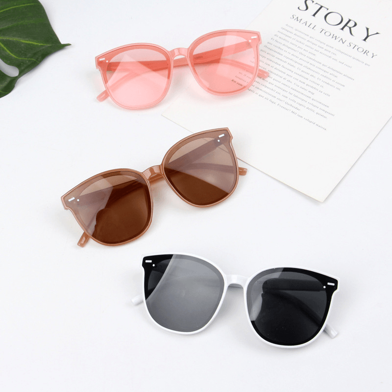 Children'S Sunglasses Big Frame Baby Trendy Sunglasses - MRSLM