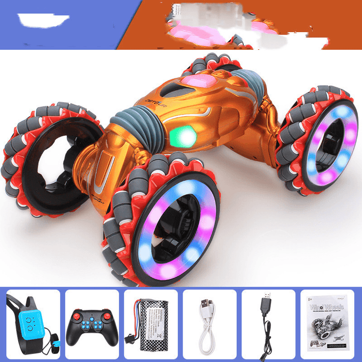 Children'S Toy Remote Control Four-Wheel Drive Vehicle Gesture Sensing Distortion - MRSLM