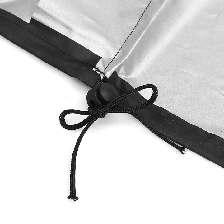 3 Size Black Waterproof BBQ Cover Outdoor Rain UV Proof Canopy Dust Protector BBQ Mat Accessories - MRSLM