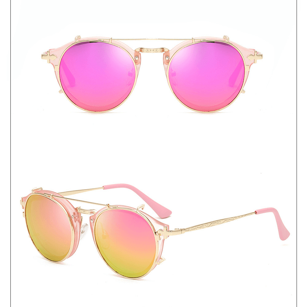 New Non Precision Flat Coat Metal Sunglasses - MRSLM