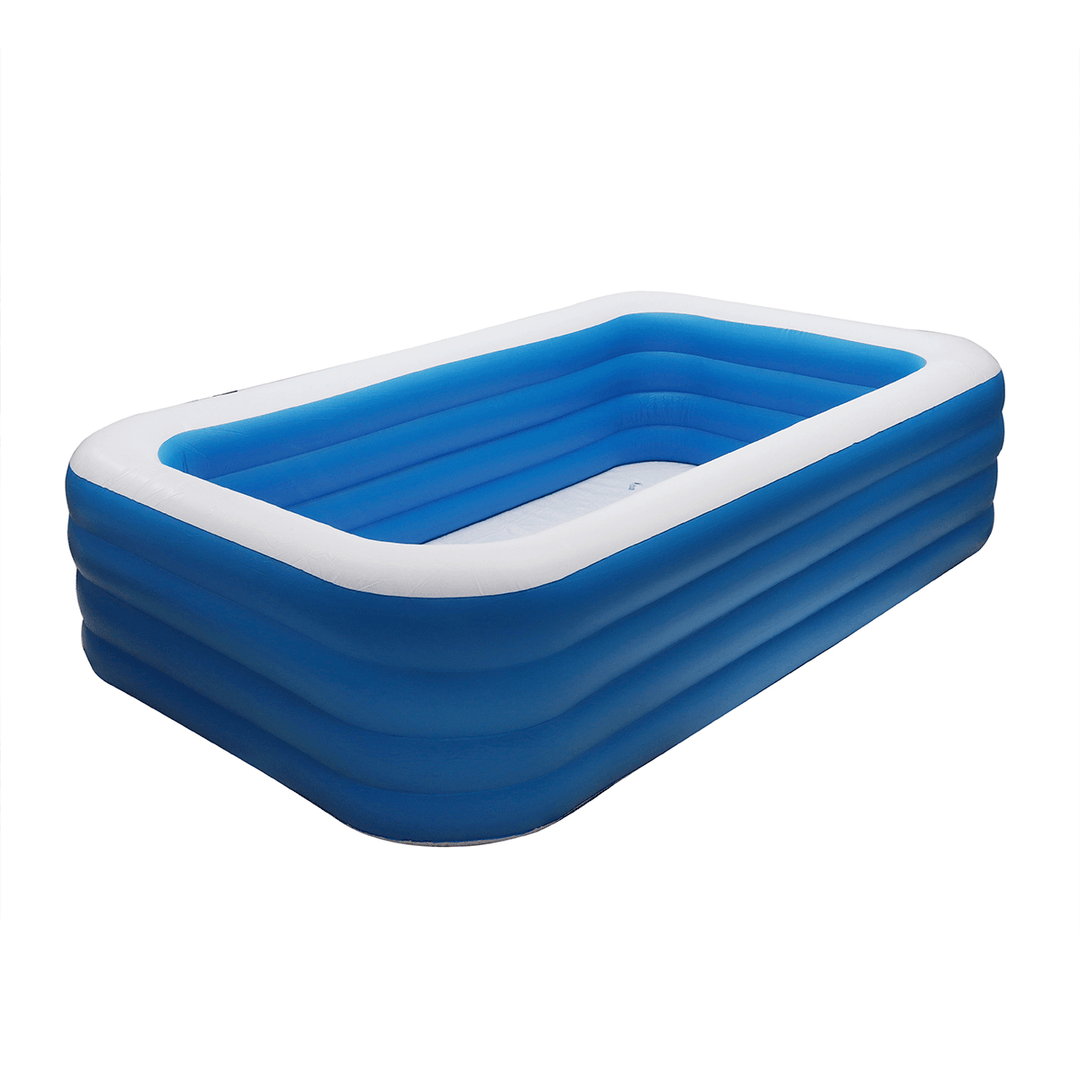 305*185*72Cm Inflatable Swimming Pool Outdoor Garden Swimming Pool Portable Inflatable Pool - MRSLM