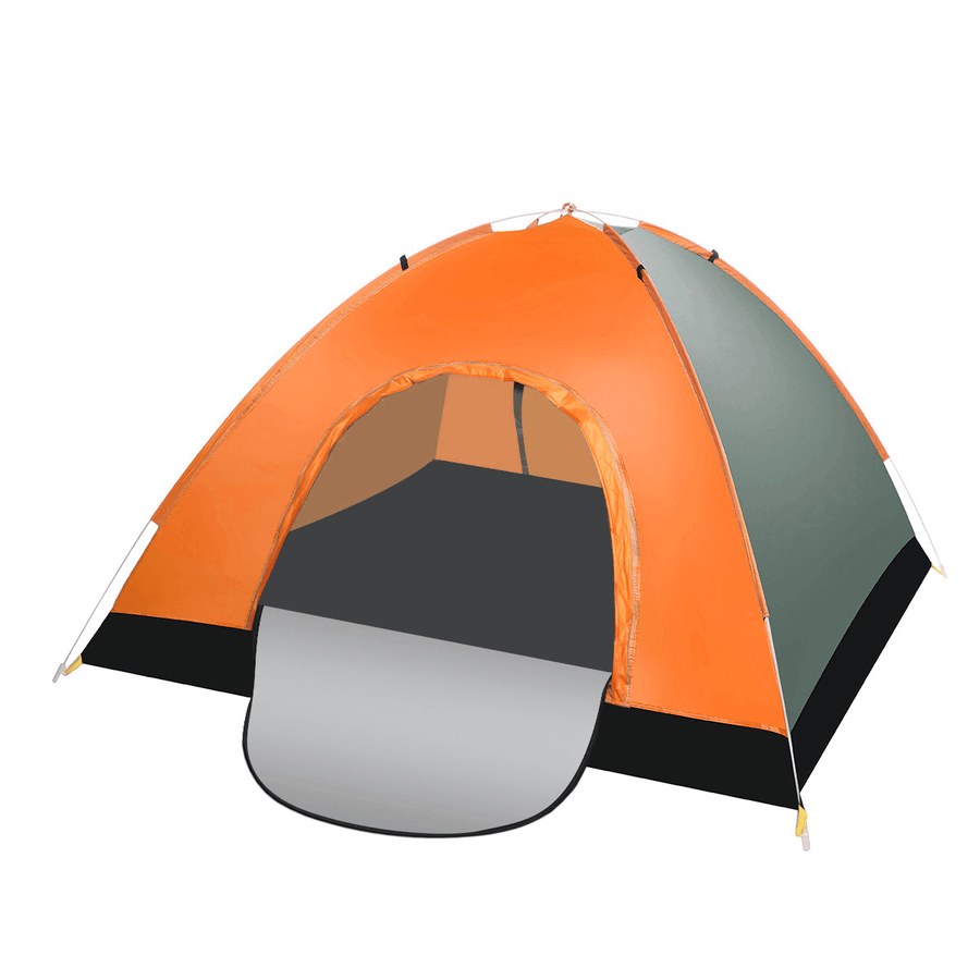 Ipree® 3-4 Person Double Door Automatic Instant Camping Tent Double Layer Waterproof Tent for Hiking Travelling - MRSLM