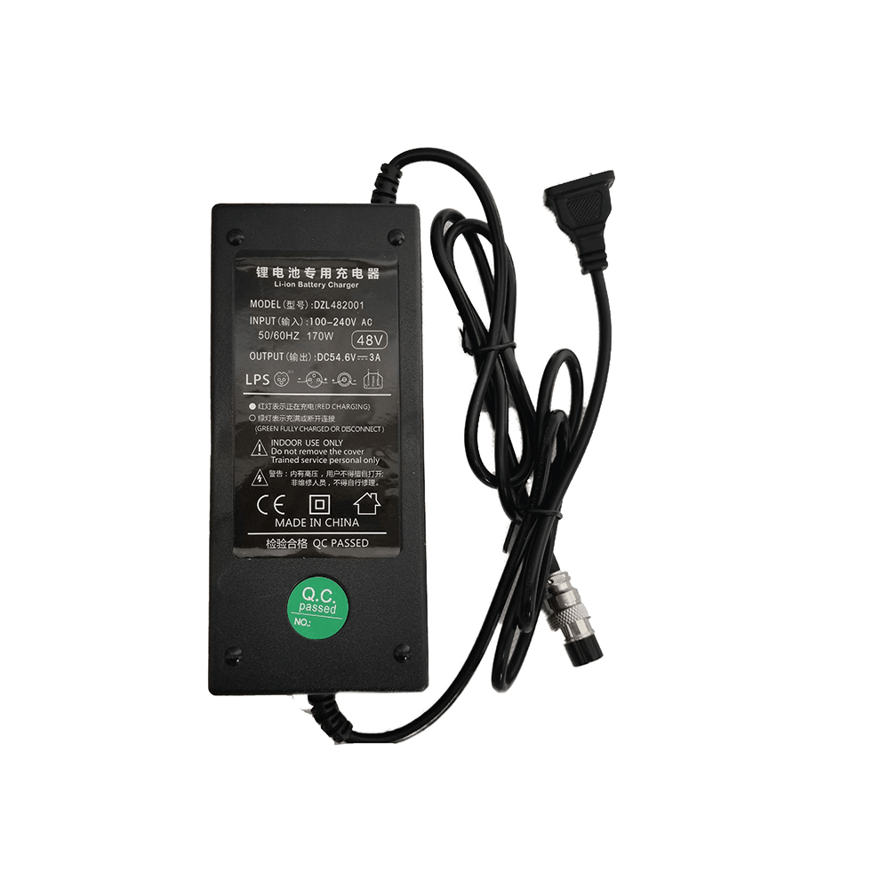 BOYUEDA 48/60V 3A Electric Scooter Charger Scooter Lithium Battery Charger for EU US Plug - MRSLM