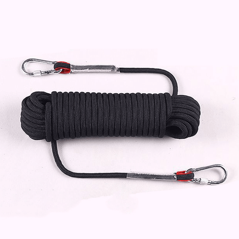 12Mm 10M/20M Rock Climbing Rope Tree Wall Climbing Equipment Gear Outdoor Survival Fire Escape Rescue Safety Rope - MRSLM