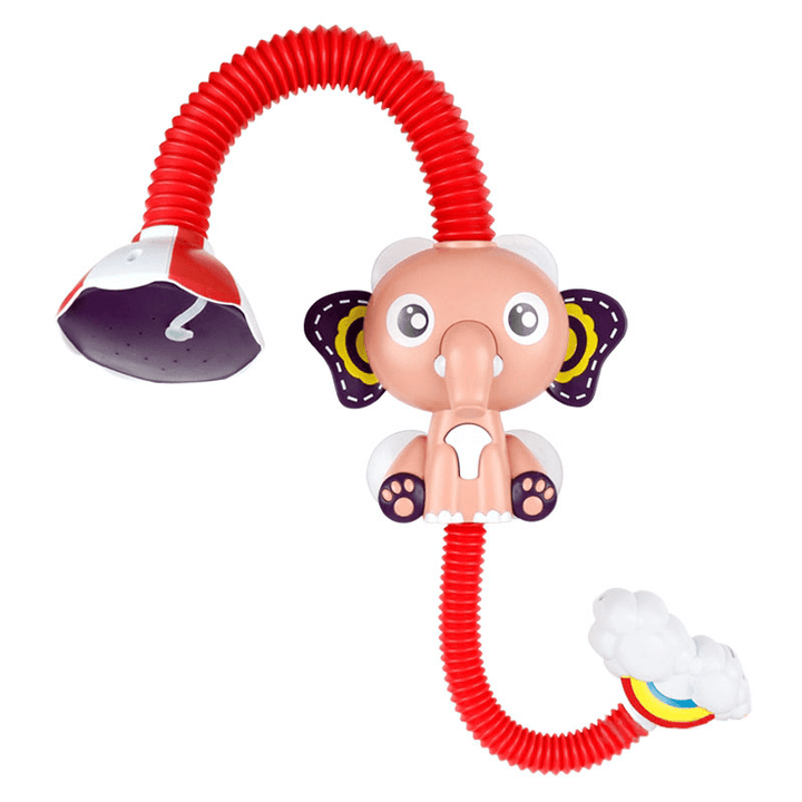 Electric Elephant Shower Tool Spray Baby Bath Swimming Toys for Kids Bathroom Water Game - MRSLM