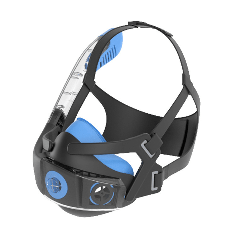 Diving Snorkeling Mask anti Fog Leak Proof Underwater Split Diving Face Cover Swimming Equipment - MRSLM