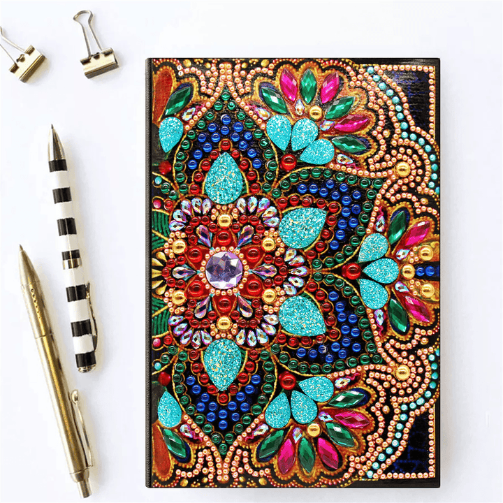 DIY Diamond Painting Special Shape Diary Book Diamond Decorations A5 Notebook Embroidery Kits - MRSLM