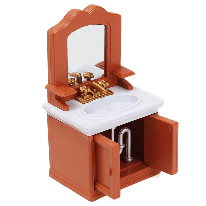 1:12 Simulation Bathroom Play House Props Dollhouse Creative DIY Material - MRSLM