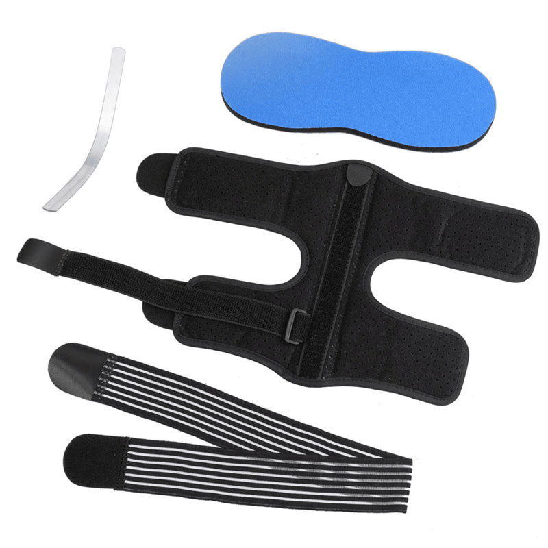 Plantar Fasciitis Night Splint Adjustable Ankle Brace with Tension Elasticity Fitness Sports Tension Belt Support Belt for Men and Women - MRSLM