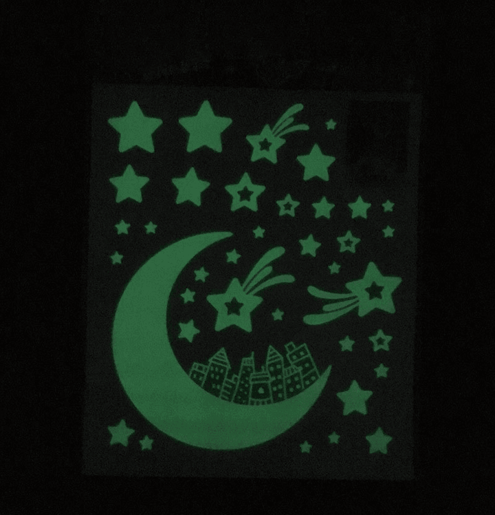 Glow in the Dark Home Decor Shining Star Luminescence Sticker - MRSLM