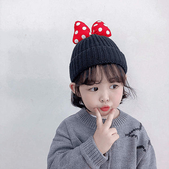 Children'S Hat Korean Princess Cute Bow - MRSLM