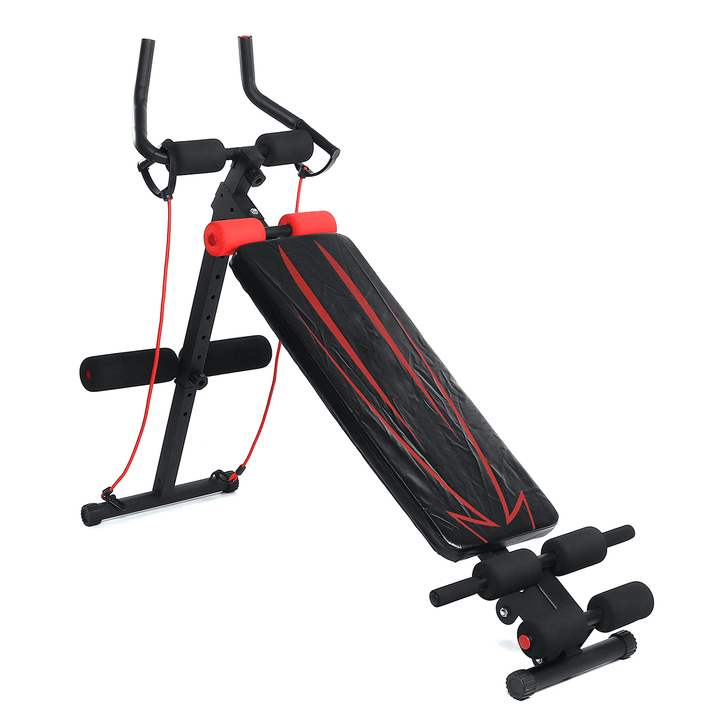 Abdominal Muscle Training Device Roller Coasters Vertical Waist Beauty Machine Home Gym Supine Abdomen Sit-Up Benches - MRSLM