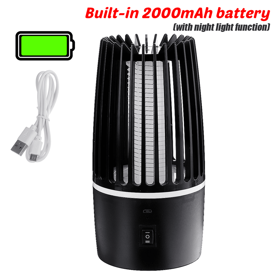 DC5V 5W Electric Fly Bug Zapper Mosquito Light Insect Killer LED Trap Pest Control Night Lamp - MRSLM