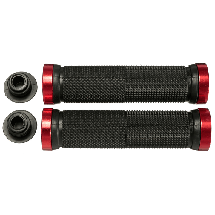 1 Pair Bike Handlebar Grips Anti-Slip MTB Bicycle Handlebar Cover Double Lock Bike Accessories - MRSLM