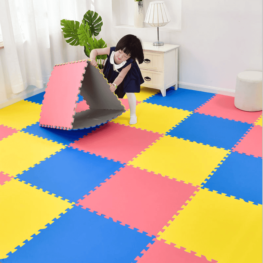 10PCS Children'S Foam Mats Floor Mats Non-Slip Soft Mats Children'S Room Decoration Games Mats - MRSLM