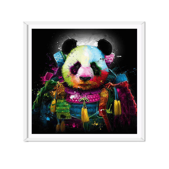 Miico Hand Painted Oil Paintings Animal Panda Paintings Wall Art for Home Decoration - MRSLM