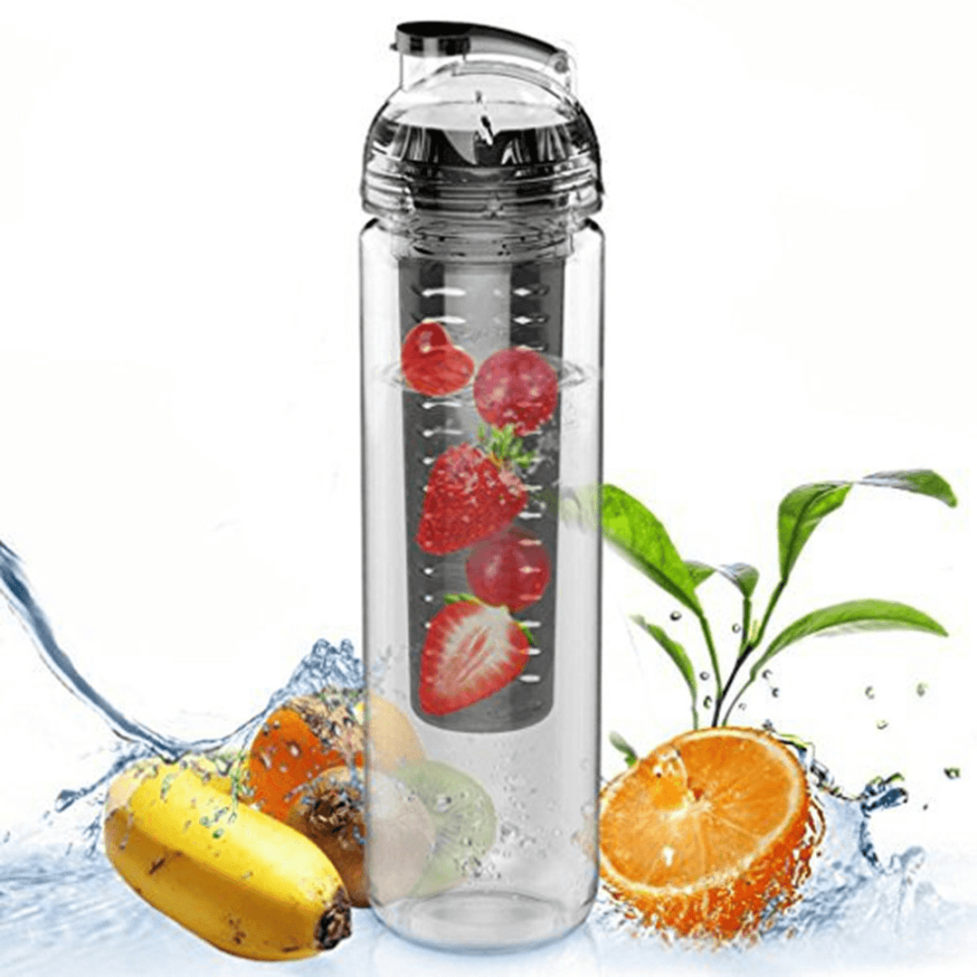 CAMTOA 800ML Plastic Water Cups Large Capacity Fruit Juice Cups Outdoor Portable Sport Cup - MRSLM