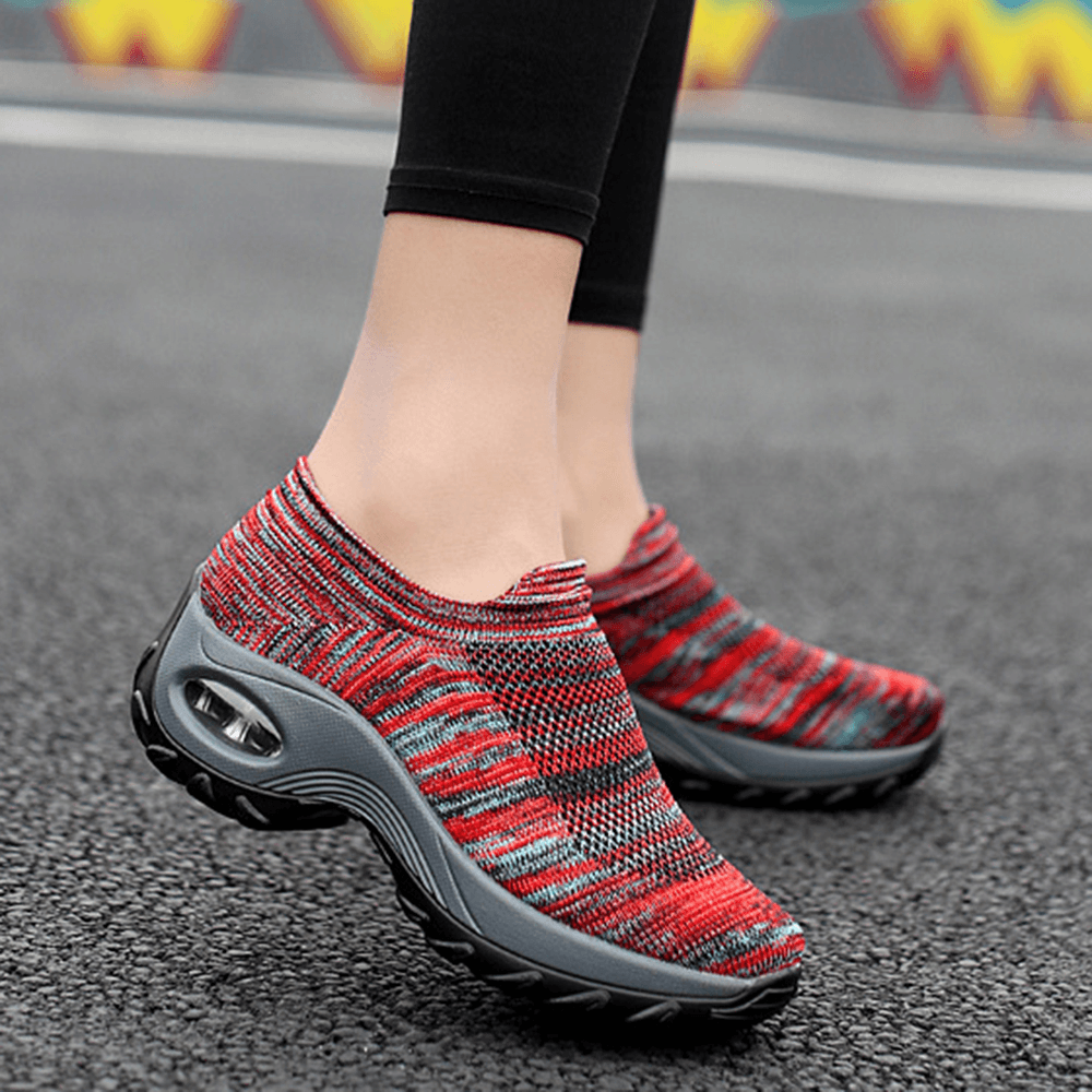 Mesh Breathable Cushioned Walking Sneakers for Women - MRSLM