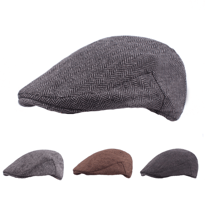 Men'S Creative Cotton Simple Beret - MRSLM