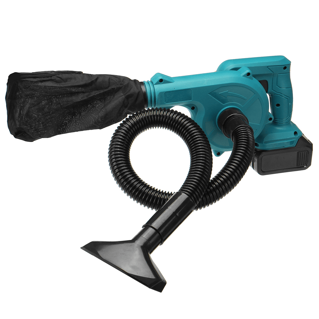 2 in 1 Electric Air Blower Vacuum Cleaner Handheld Dust Collecting Tool for Makita 18V Battery - MRSLM