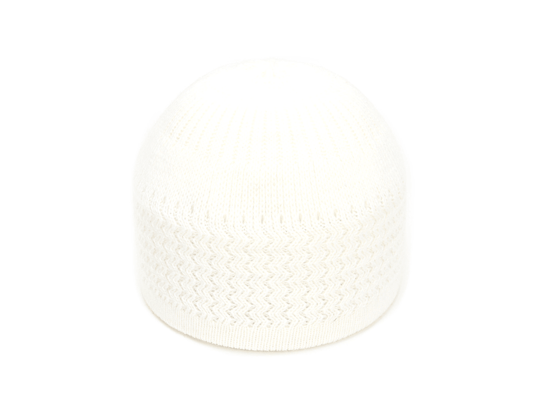 Autumn and Winter Hedging Knitted Wave Jacquard Neutral Dome Warm Woolen Toe Cap - MRSLM