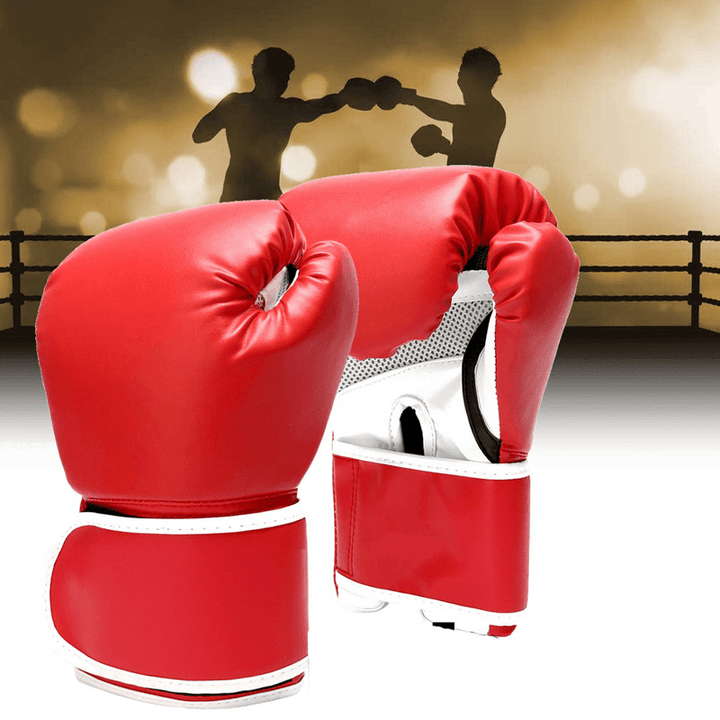 16Oz Boxing Gloves Unisex Training Fighting Gloves Sandbag Gym Gloves Sanda Equipments - MRSLM