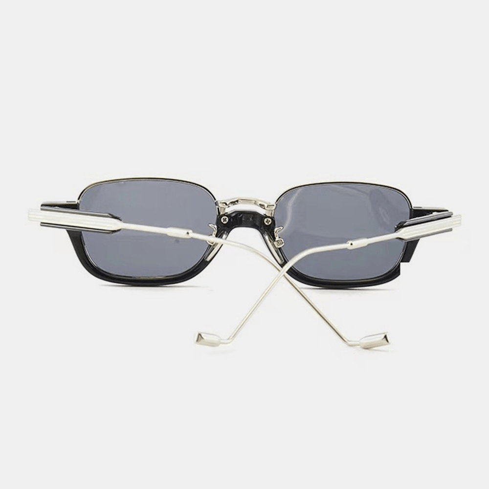 Men Siamese Piece Frameless Personality Fashion Polarized UV Protection Sunglasses - MRSLM