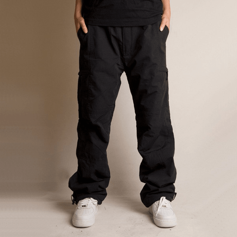 Mens Winter Outdoor Sports Trousers Military Tactical Thick Warm Cargo Pants - MRSLM