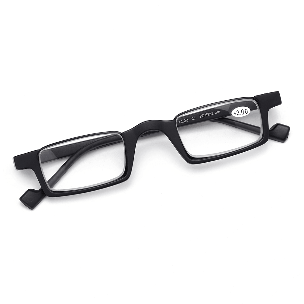 Unisex TR90 Frame HD Reading Glasses Bendable Square Glasses - MRSLM