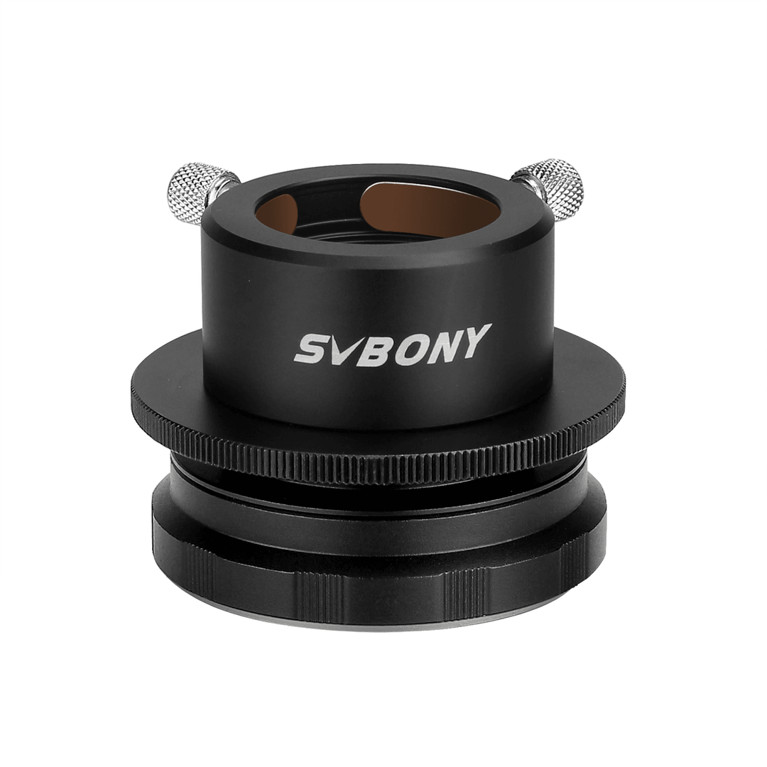 SVBONY SV149 1.25" Eyepiece / M42 CCD Adapter for Photography or Guiding for Nikon AF Cameras Lens - MRSLM