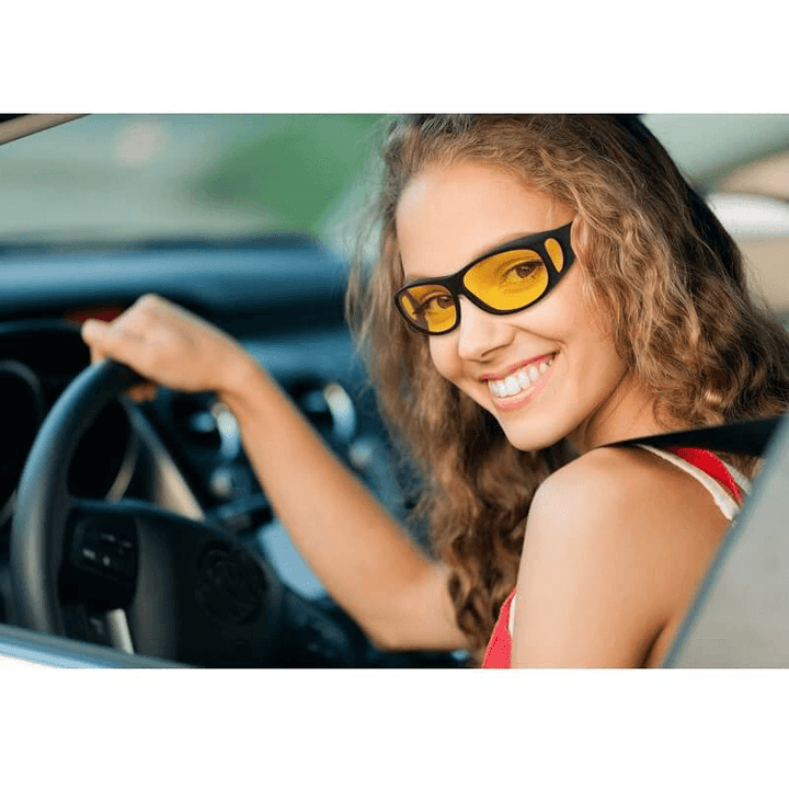 Night Vision Goggle Mirror Vibrato with the Same Driver Sunglasses Anti-High Beam Driving at Night Driving Mirror Anti-Ultraviolet - MRSLM