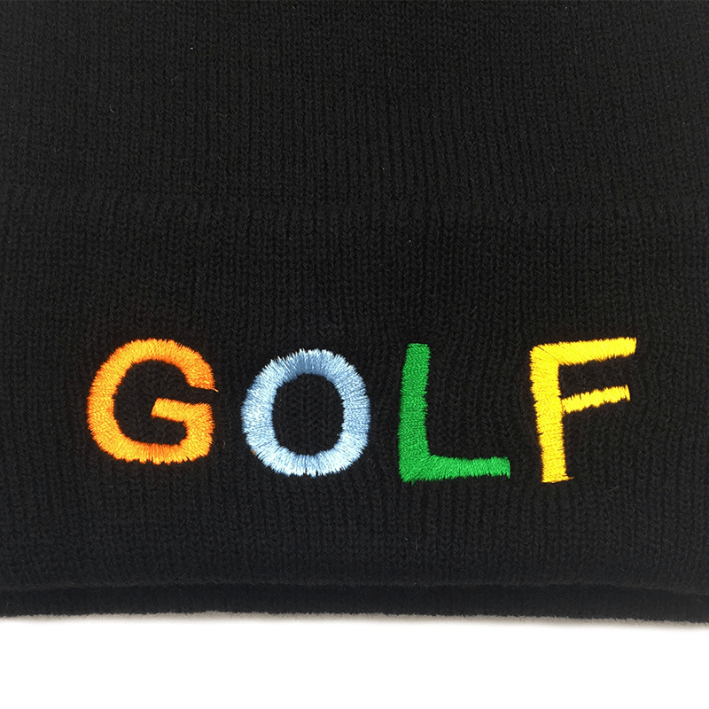 New Knitted Hat Letter Embroidery Outdoor Ski Hats for Men and Women - MRSLM