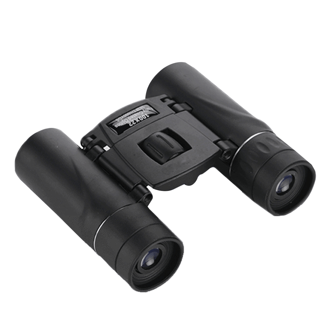 100X22 Folding HD Binoculars High Powered Night Vision Telescope Outdoor Camping Travel - MRSLM