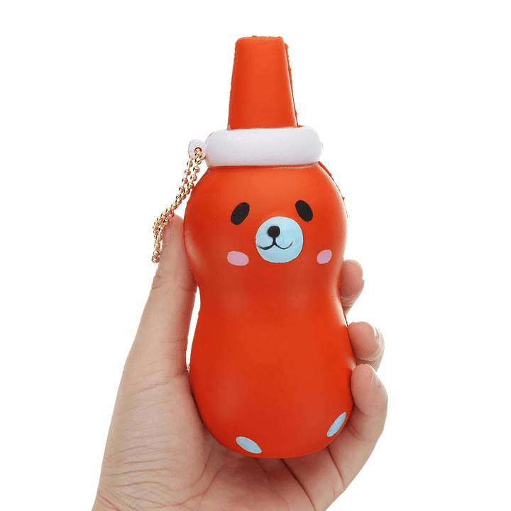 Sanqi Elan Ketchup Squishy 14*5.5CM Licensed Slow Rising with Packaging Collection Gift Soft Toy - MRSLM