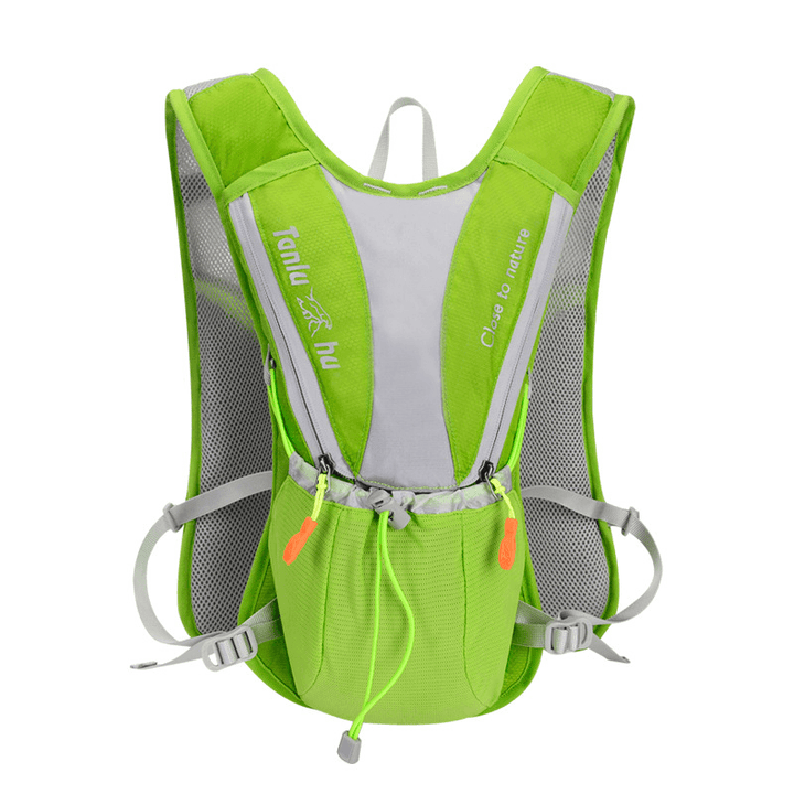 Nylon Outdoor Bags Hiking Backpack Vest Waterproof Running Cycling Backpack for 2L Water Bag for Men - MRSLM