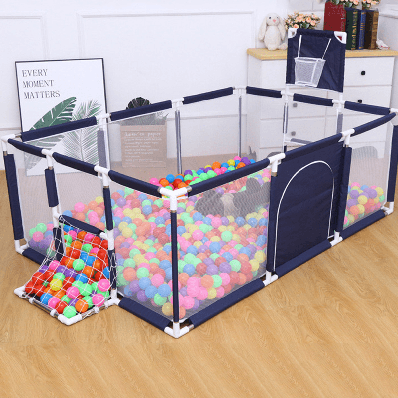 3In1 Children'S Playground Safety Fence Ocean Ball Pool Safety Fence Indoor Outdoor Children'S Toys Gifts - MRSLM