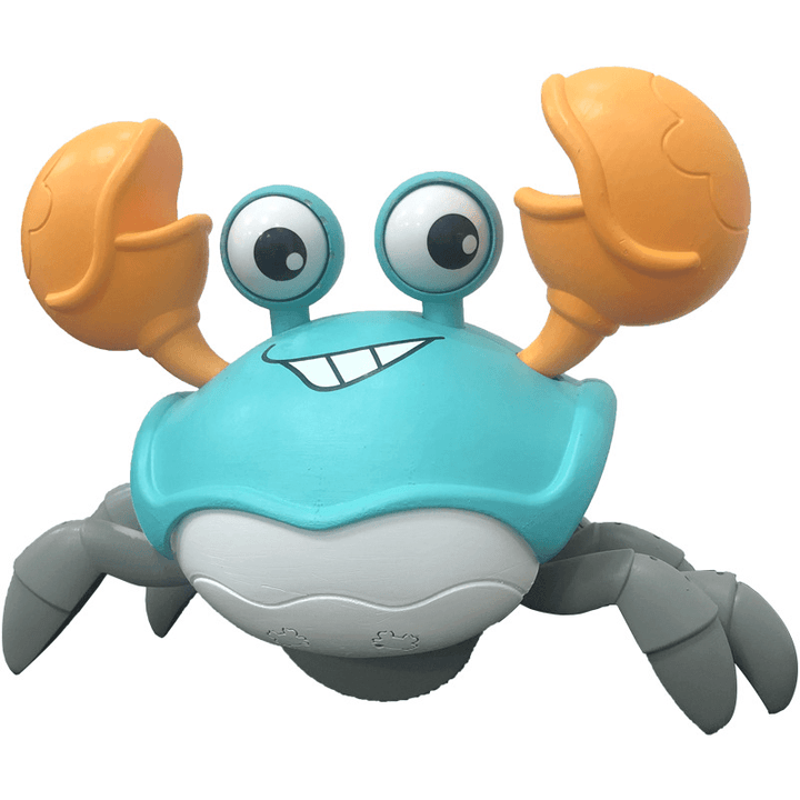 Children'S Educational Water Toy Electric Pet Induction Walking Crab Music Light - MRSLM