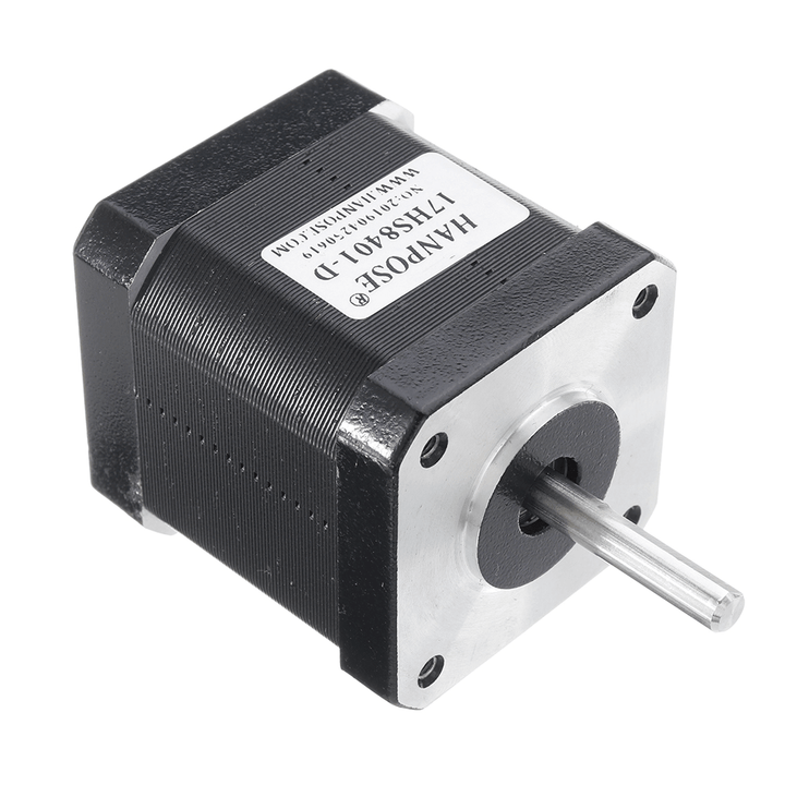 HANPOSE 17HS8401-D Double Shaft 48Mm Nema 17 Stepper Motor 42 Motor 42BYGH 1.8A 52N.Cm 4-Lead for CNC Laser 3D Printer - MRSLM