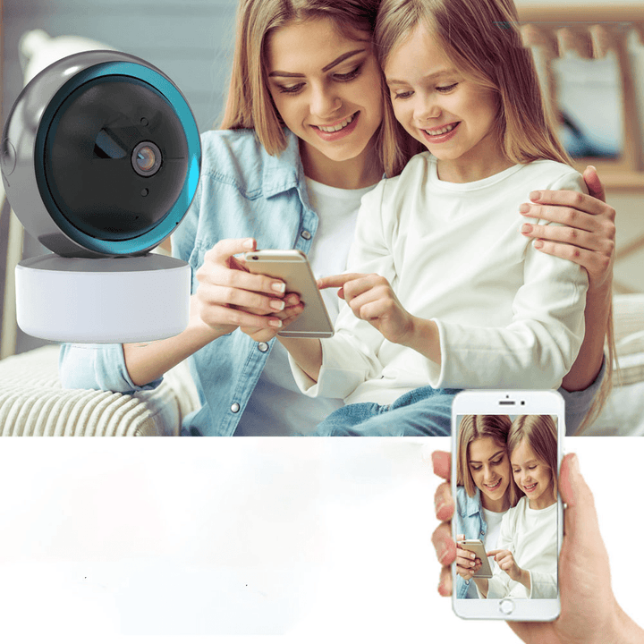 Tuya Home Security Camera 1080P HD Wifi IP Camera Two-Way Audio Motion Detecting Indoor Camera Home Security WIFI Surveillance CCTV Camera - MRSLM