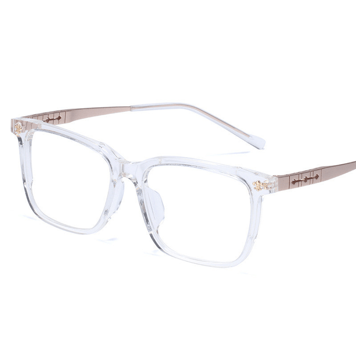 New Black Plate Pure Titanium Krona Spectacles Frame - MRSLM