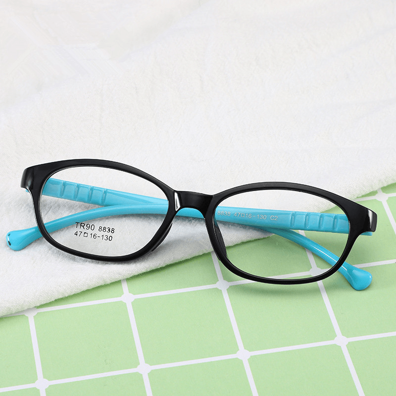 Retro Children'S Ultralight Glasses Frame Men and Women Baby Universal Comfortable Simple Silicone - MRSLM