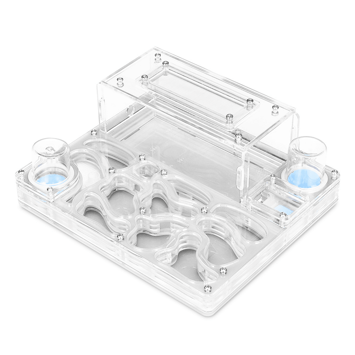 Acrylic Maze Ant Farm Works Workshop Live Habitat Feeding Nest Kids Educational Toys Gift - MRSLM