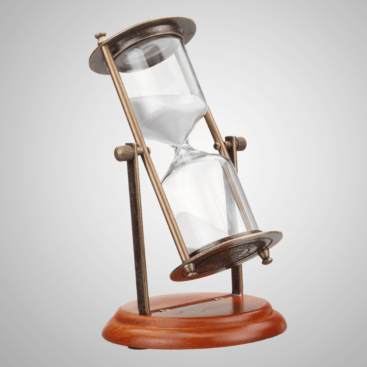 15 Minutes Rolating Hourglass Sandglass Sand Clock Timer Table Home Decoration Desktop Ornament - MRSLM